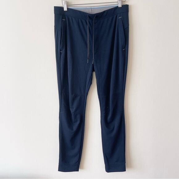 Marc Weldon Atlas Jogger Pants with Drawstring Men’s size M Total Eclipse Blue - Picture 1 of 9